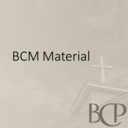 BCM Material